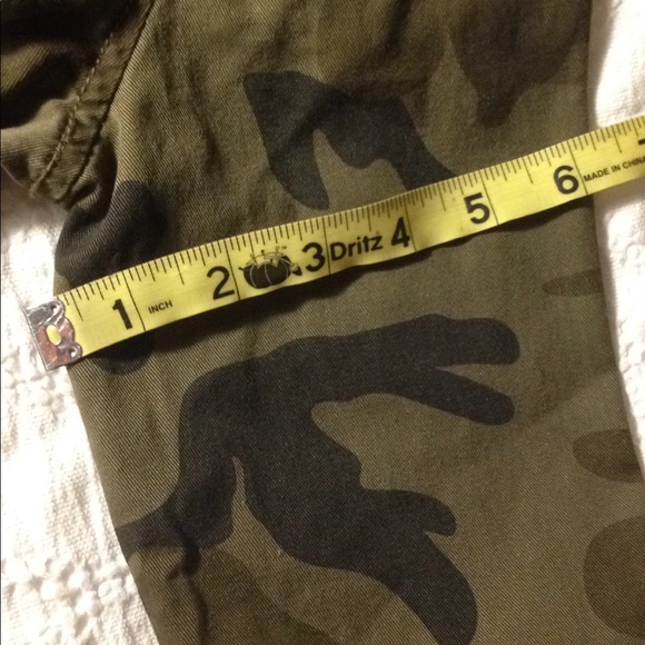 Romeo & Juliet Couture Camo Jacket 100% Cotton! - Picture 8 of 8